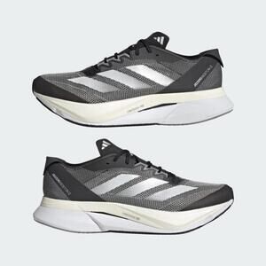 Adidas Men's Grey and Black Trainer